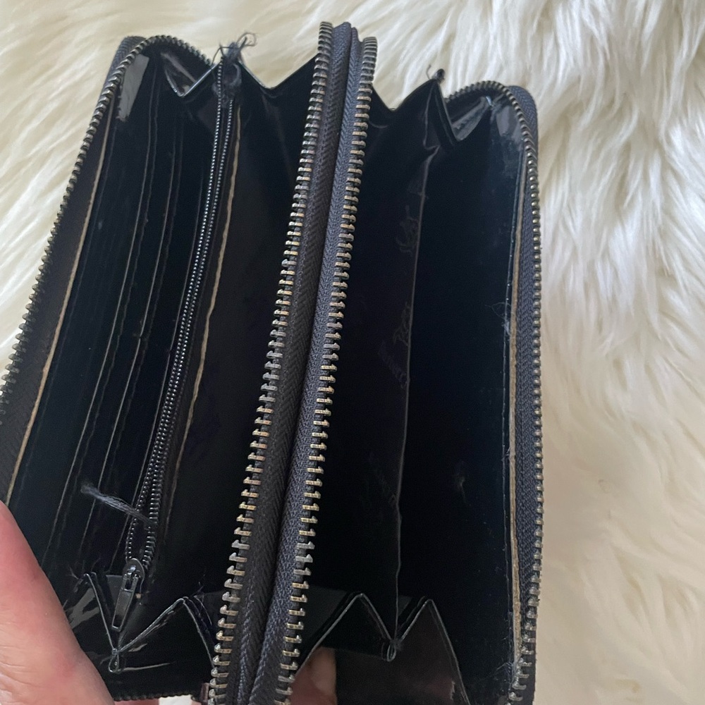 Burberry Beige and Black Check Wallet - Picture 9 of 14
